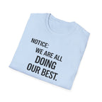 We are doing our best light T-Shirt