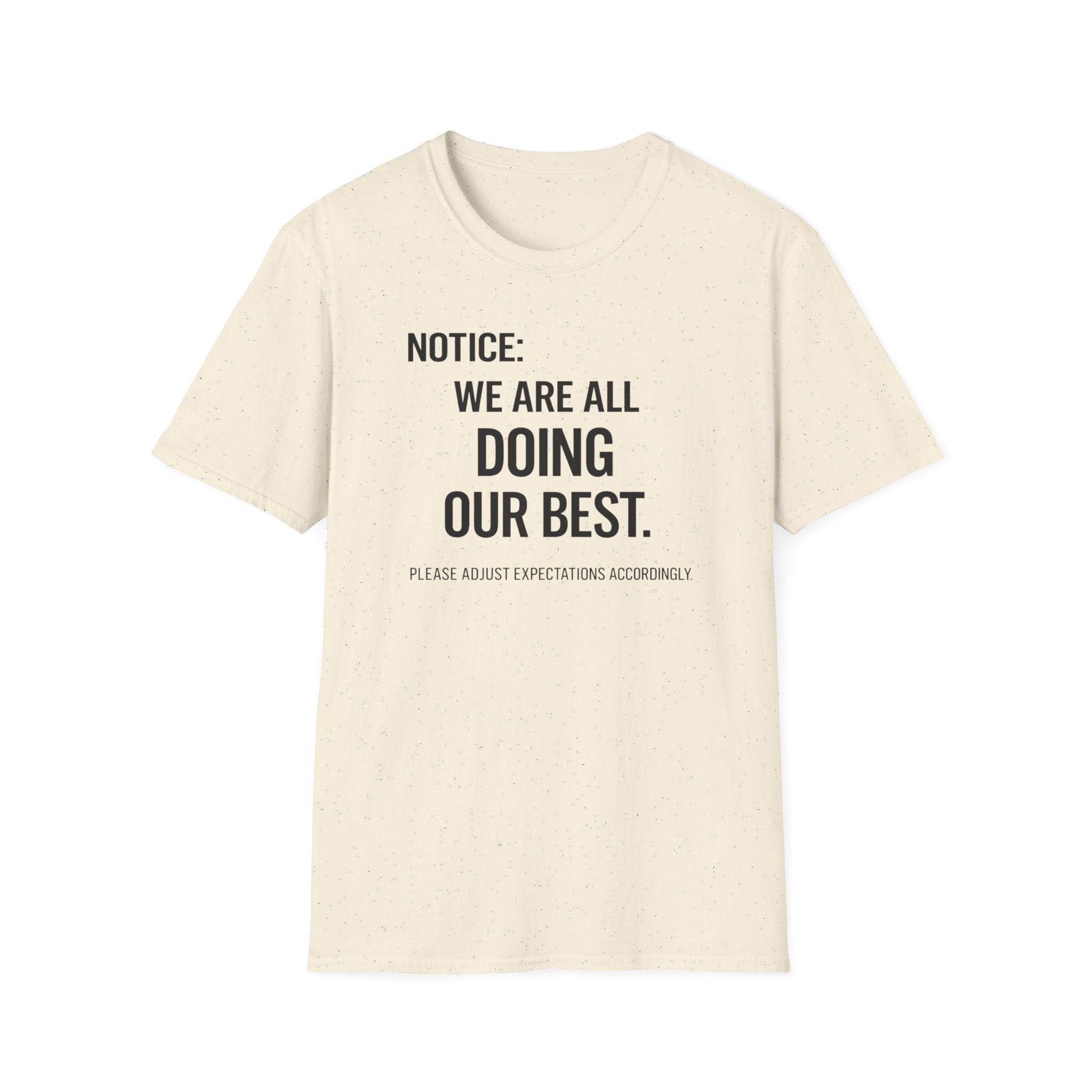 We are doing our best light T-Shirt