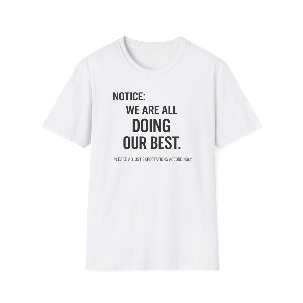 We are doing our best light T-Shirt