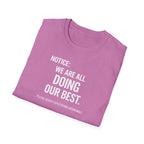We are doing our best - Dark T-Shirt