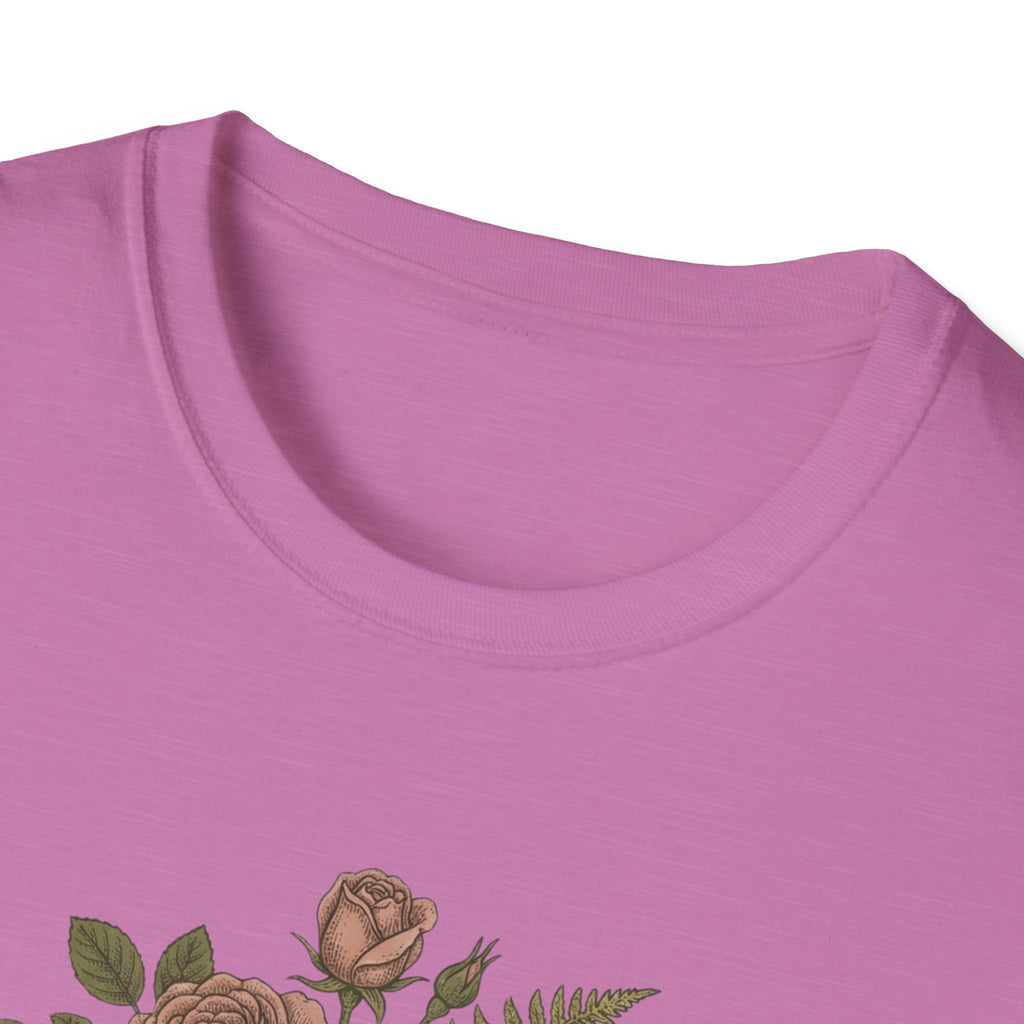 Floral Dumbbells T-Shirt