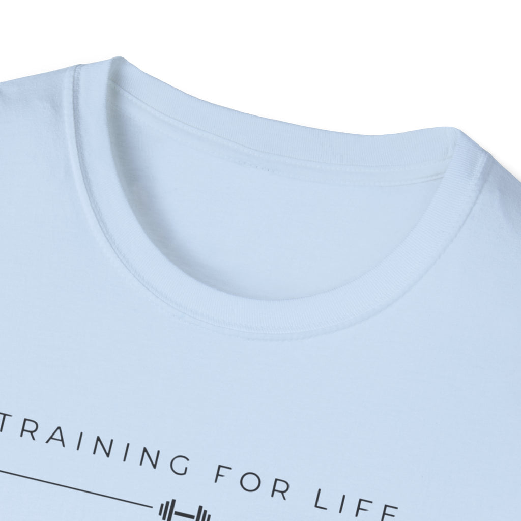 Training for life Barbell T-Shirt