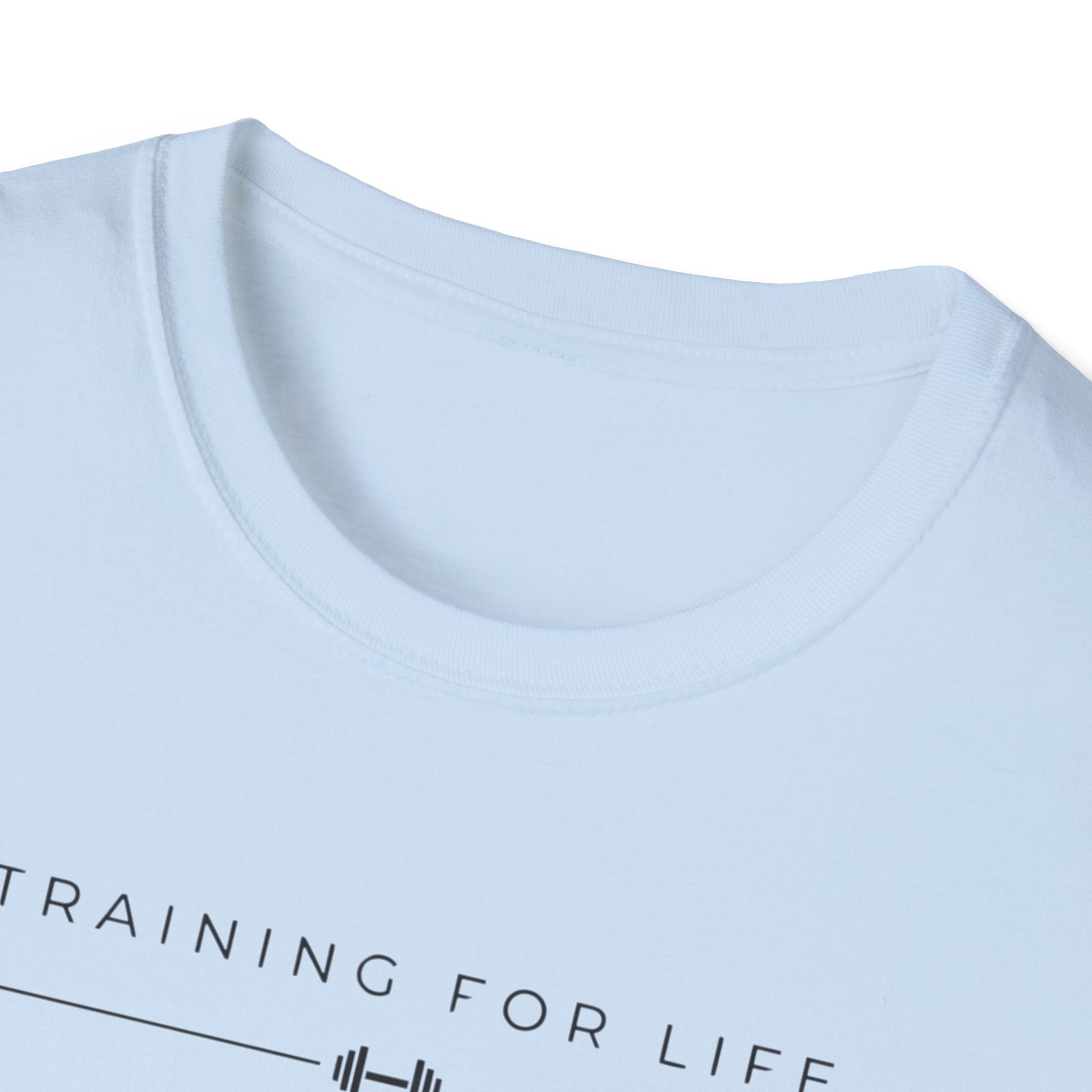 Training for life Barbell T-Shirt