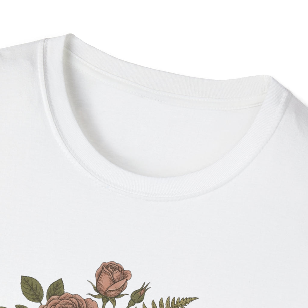 Floral Dumbbells T-Shirt