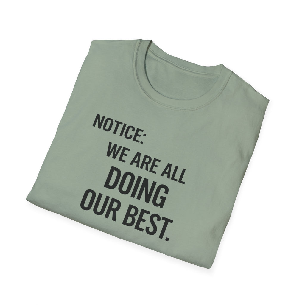We are doing our best light T-Shirt