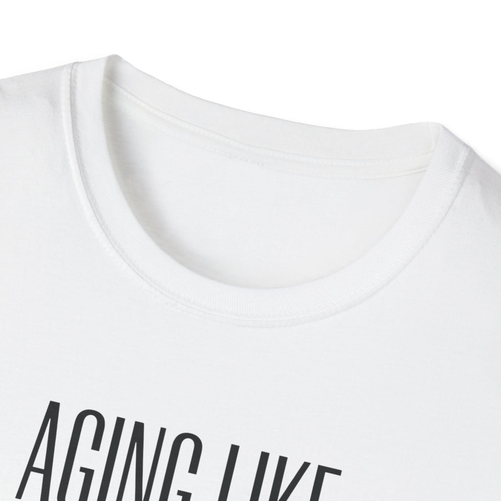 Aging Like a Barbell T-Shirt 1