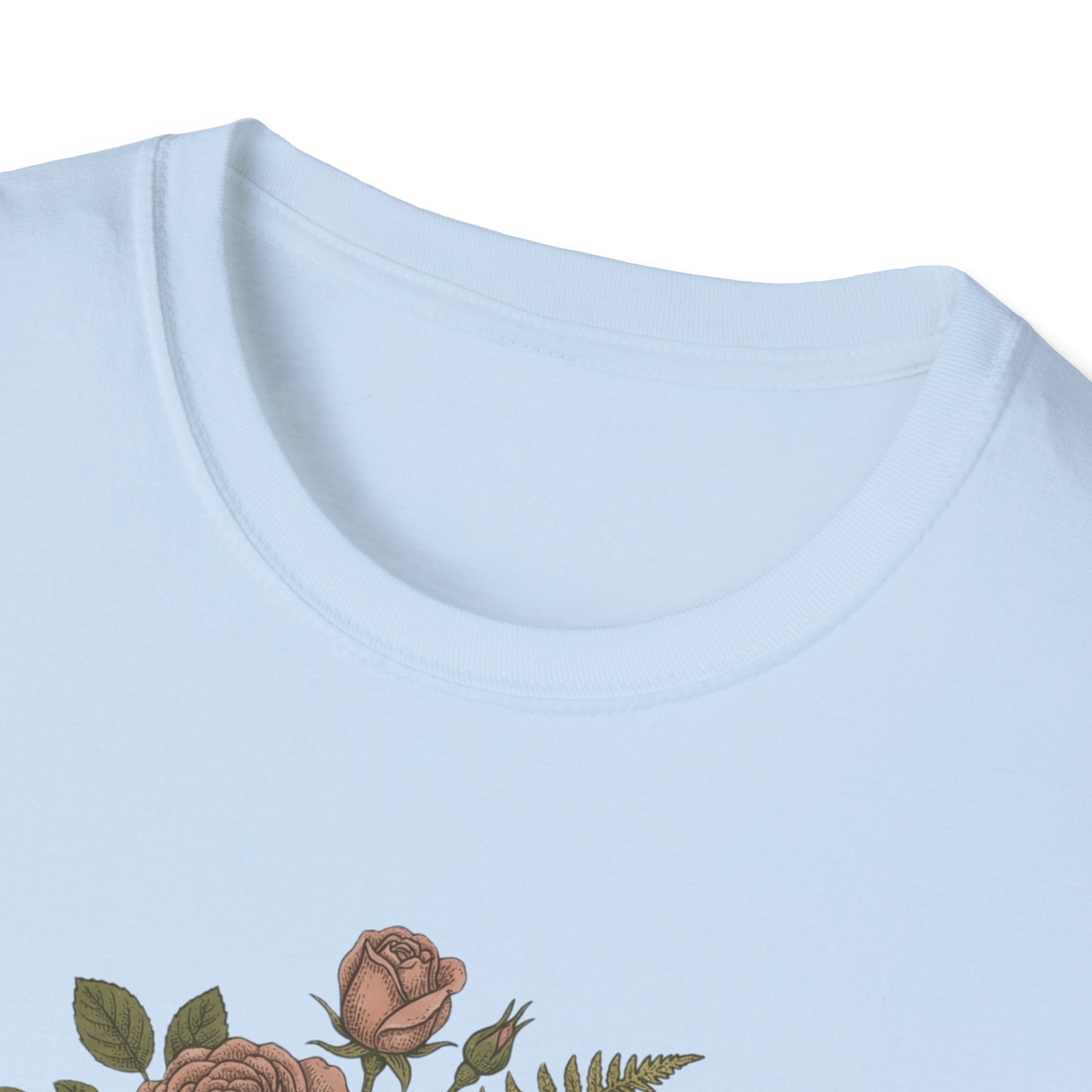Floral Dumbbells T-Shirt