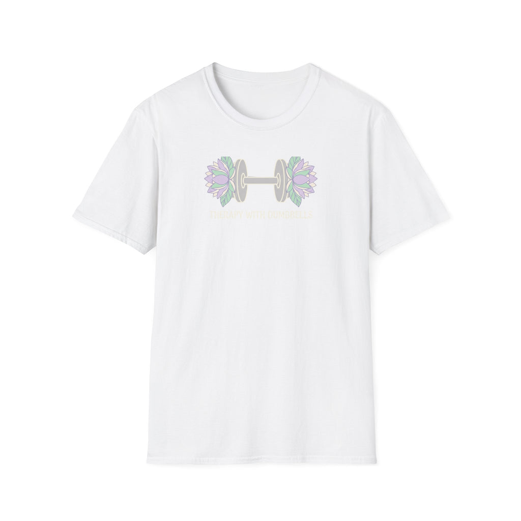 Therapy with Dumbbells Dark versionT-Shirt