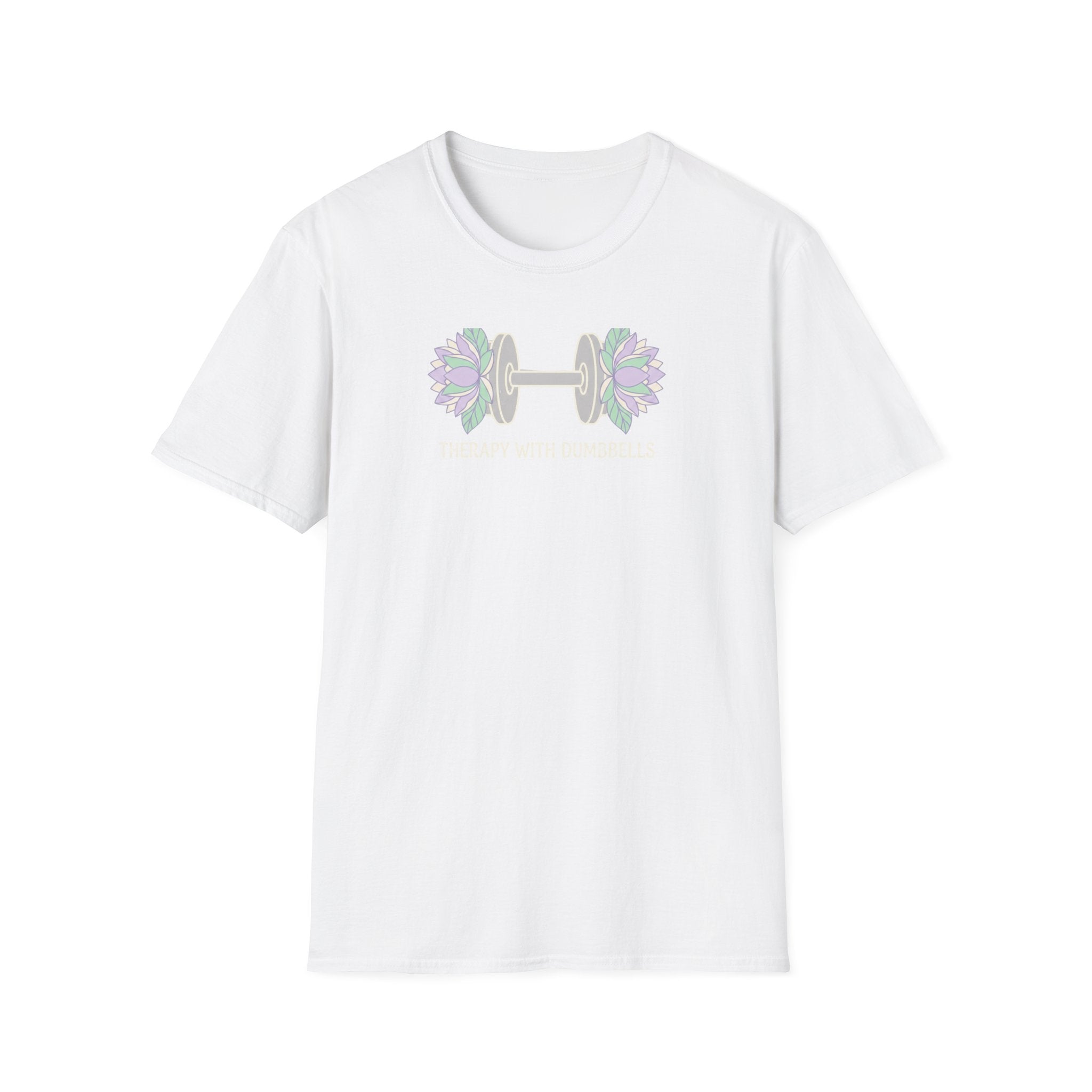 Therapy with Dumbbells Dark versionT-Shirt
