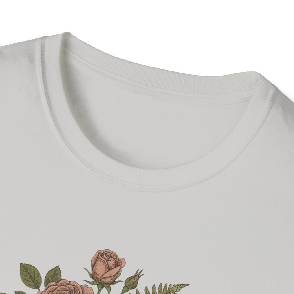 Floral Dumbbells T-Shirt