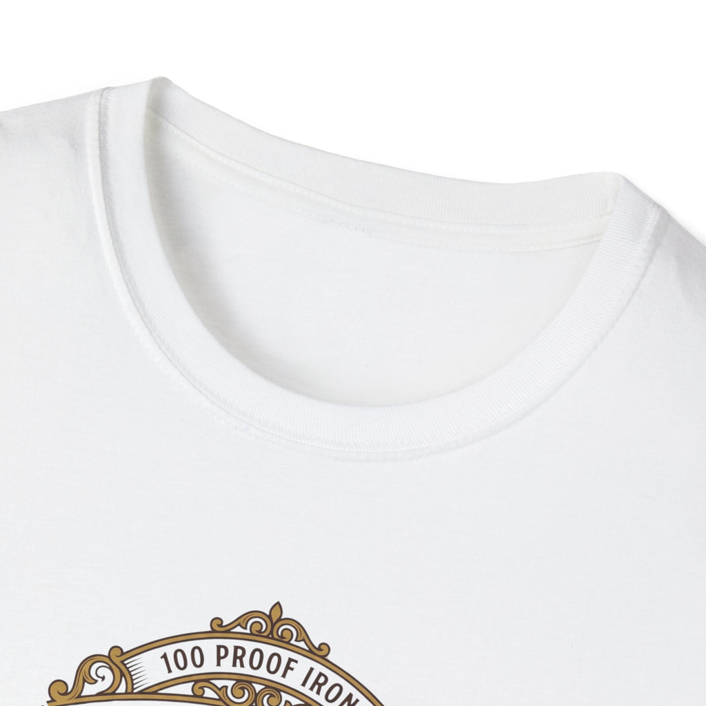 Aging like a Barbell crest logo t-shirt