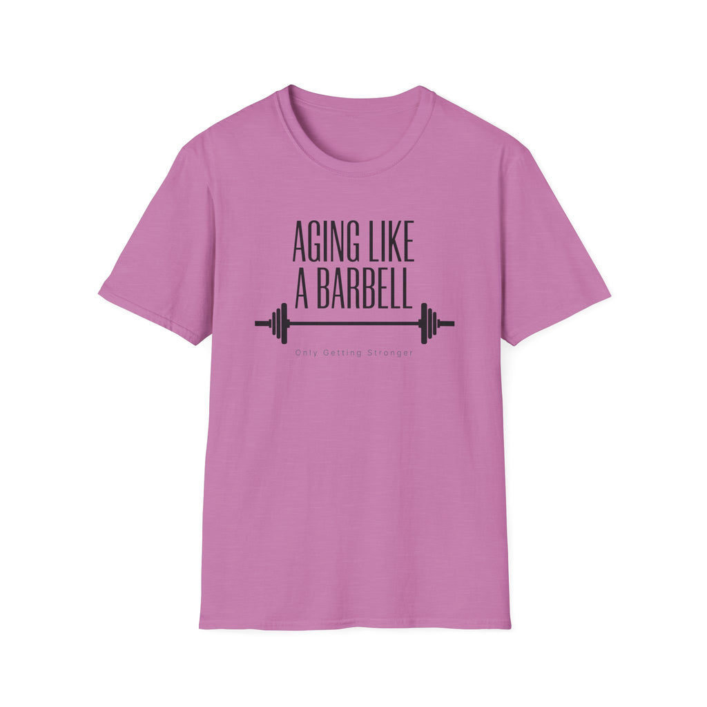 Aging Like a Barbell T-Shirt 1