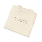 Training for life Barbell T-Shirt