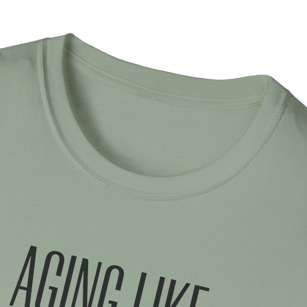 Aging Like a Barbell T-Shirt 1