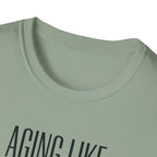 Aging Like a Barbell T-Shirt 1