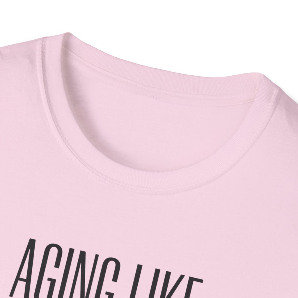 Aging Like a Barbell T-Shirt 1