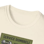Service Dumbbell patch T-Shirt