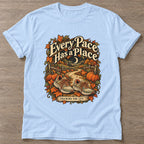 Light Blue Every Pace T-shirt — walking club design, for women who walk