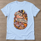 Light Blue Pace Keeper T-shirt — walking club design, for women who walk