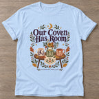Light Blue Coven Training T-shirt — gym club design, for women who train together