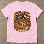Light Pink Every Pace T-shirt — walking club design, for women who walk