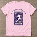 Light Pink Dance Alchemy T-shirt — everyday workout design, for women who move