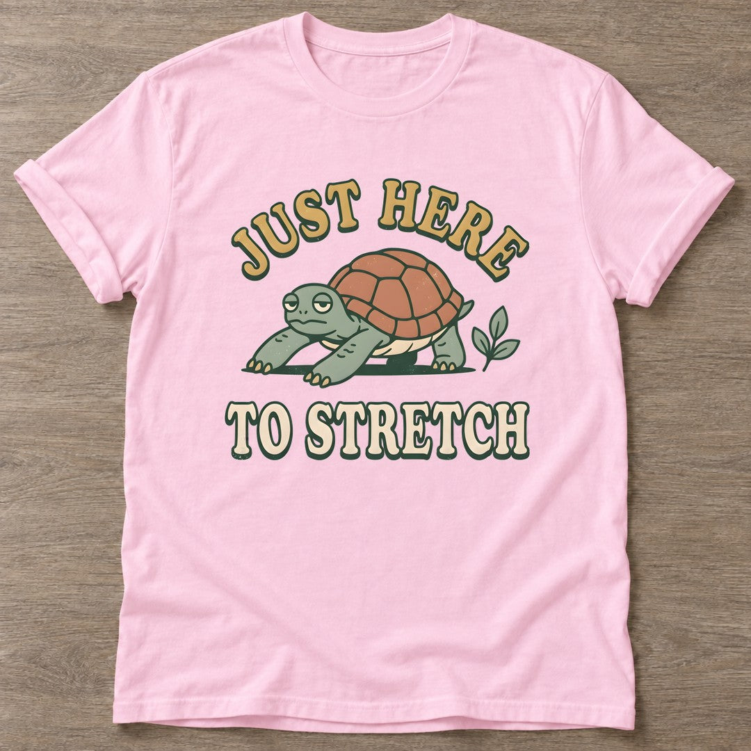 Light Pink Slow Vibes T-shirt — rest and recovery design, for women who train