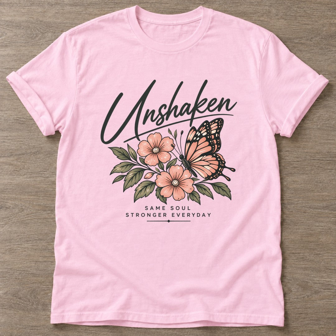 Light Pink Same Soul T-shirt — longevity training design, for women over 40