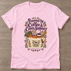 Light Pink Coven Support T-shirt — gym club design, for women who train together