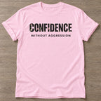 Light Pink Grace Over Force T-shirt — rest and recovery design, for women who train