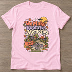 Light Pink Room For Memories T-shirt — motivational slogan design, for women who train