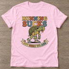 Light Pink Tortoise Vibes T-shirt — longevity training design, for women over 40