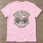 Light Pink Gym Club T-shirt — gym club design, for women who train together