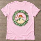 Light Pink Endurance Mindset T-shirt — longevity training design, for women over 40
