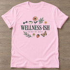 Light Pink Doing My Best T-shirt — motivational slogan design, for women who train