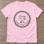 Light Pink Longevity Vitality T-shirt — longevity training design, for women over 40