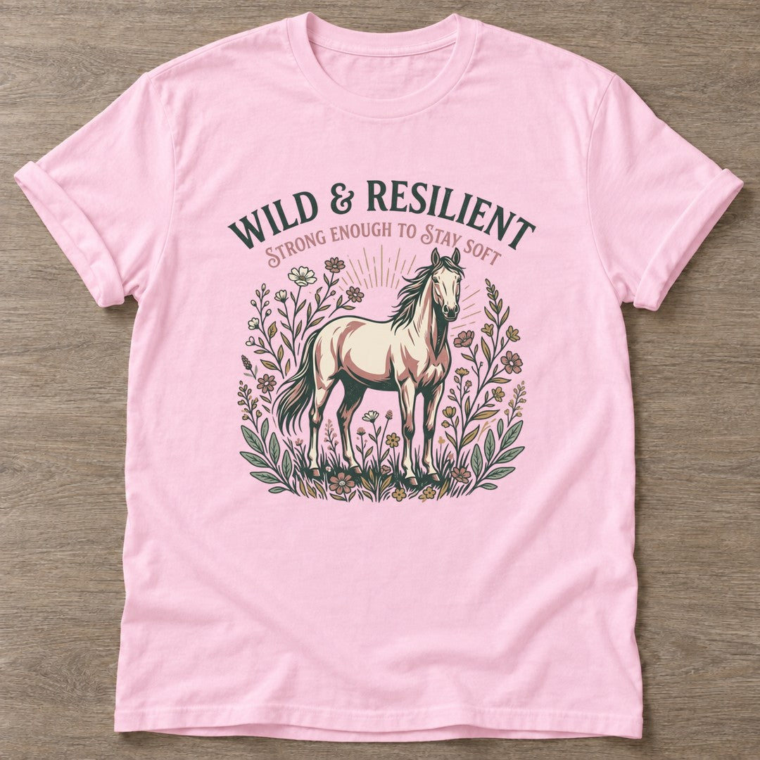 Light Pink Stay Soft T-shirt — rest and recovery design, for women who train