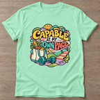 Mint Green Self Pace T-shirt — rest and recovery design, for women who train