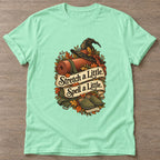 Mint Green Stretch And Spell T-shirt — rest and recovery design, for women who train