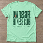 Mint Green Chill Gains T-shirt — funny gym slogan, for women who train and laugh about it