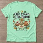 Mint Green Coven Training T-shirt — gym club design, for women who train together