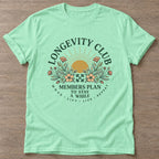 Mint Green Move Lift Live T-shirt — everyday workout design, for women who move