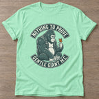 Mint Green Nothing To Prove T-shirt — body positive design, for every body in the gym