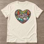 Natural Gym-ish Heart T-shirt — funny gym slogan, for women who train and laugh about it