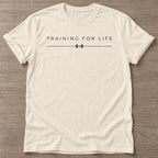 Natural Lifelong Grind T-shirt — longevity training design, for women over 40