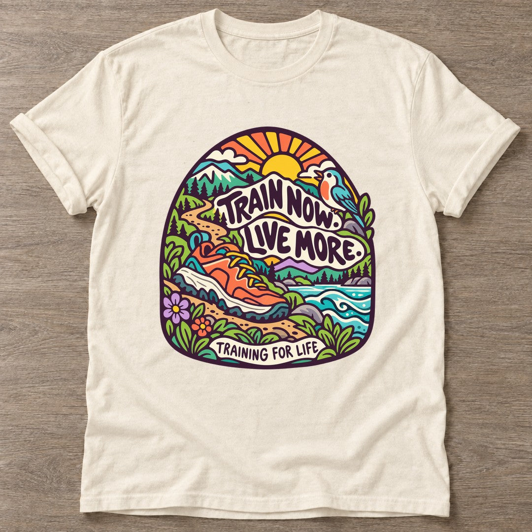 Natural Training For Life T-shirt — longevity training design, for women over 40