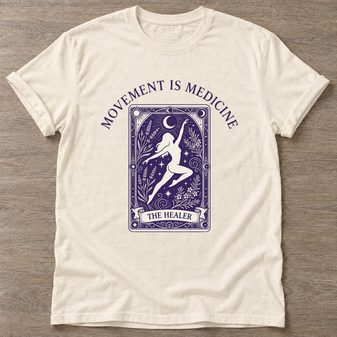 Natural Dance Alchemy T-shirt — everyday workout design, for women who move