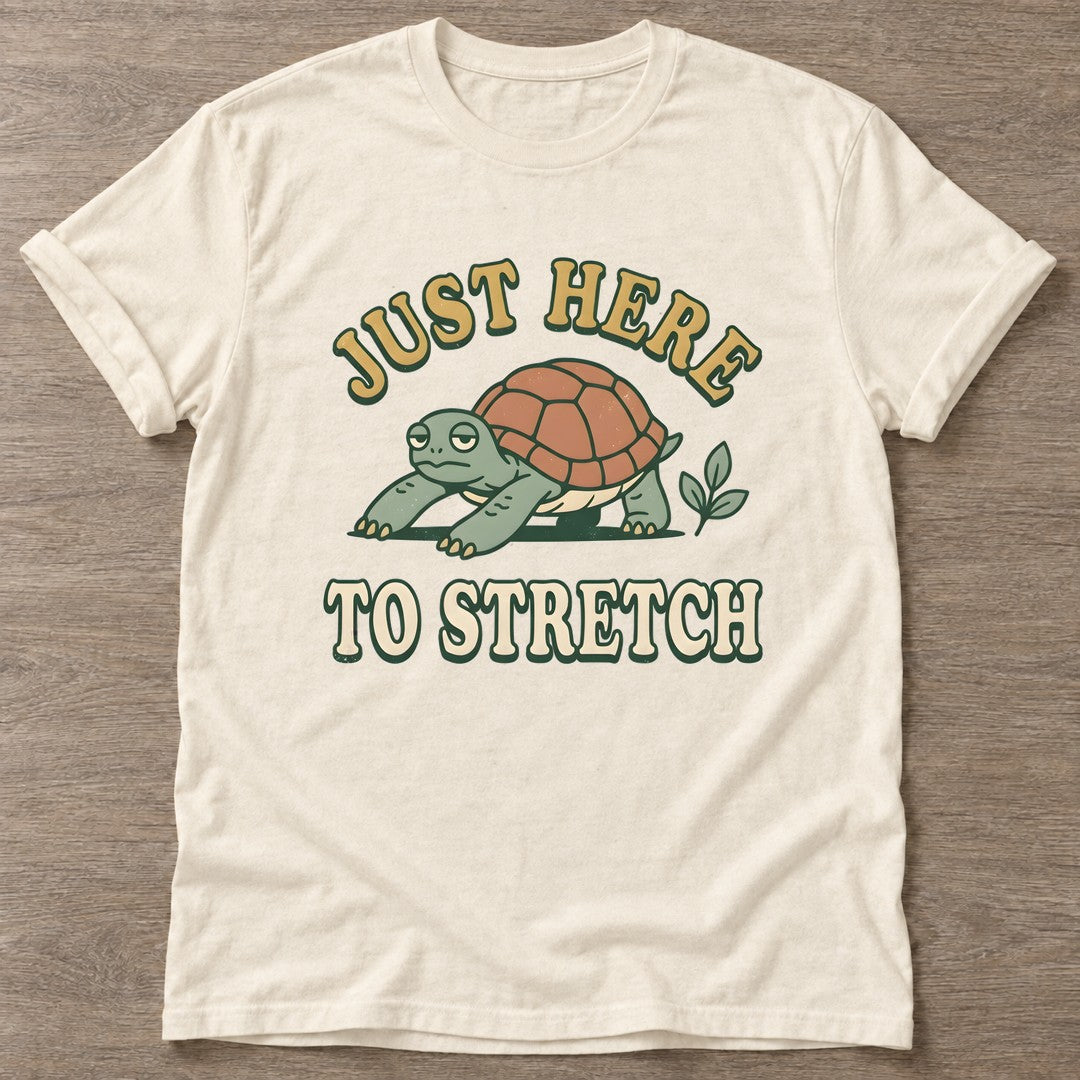 Natural Slow Vibes T-shirt — rest and recovery design, for women who train