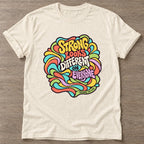 Natural Strong Looks Different T-shirt — body positive design, for every body in the gym