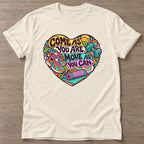 Natural Athletic Authenticity T-shirt — body positive design, for every body in the gym